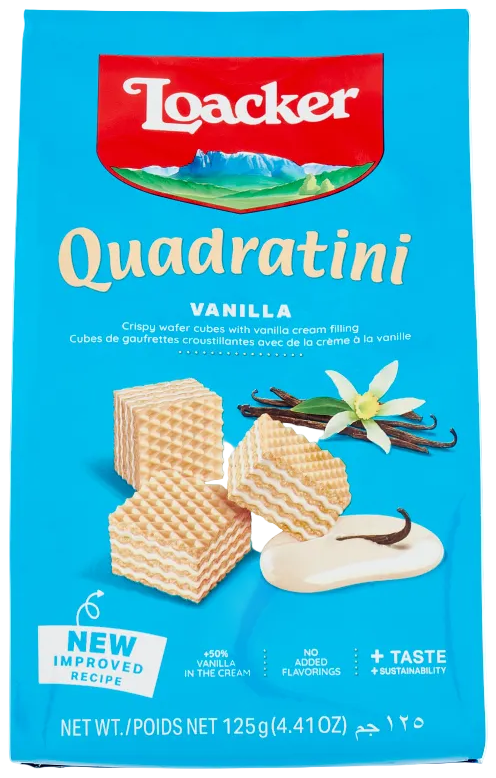 Loacker Quadratini Vanille 125 g