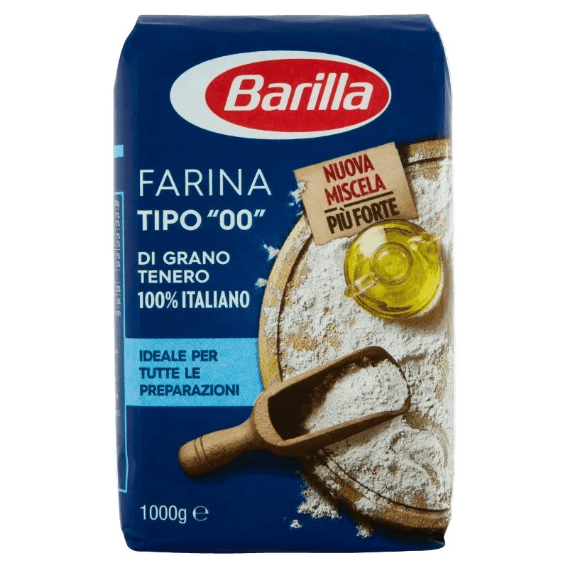 Farina di grano tenero tipo 00 Barilla 1 kg