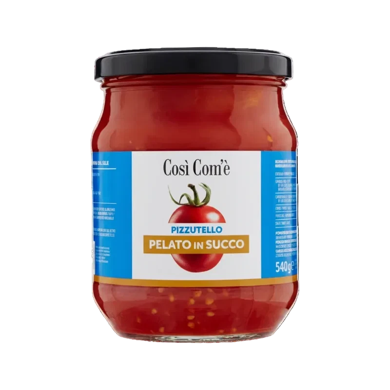 Così com'è Pizzutello Pelato in Succo 540 g