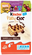 Kinder Pan e Cioc 290 g, wit met rode zak met de cacaocakejes