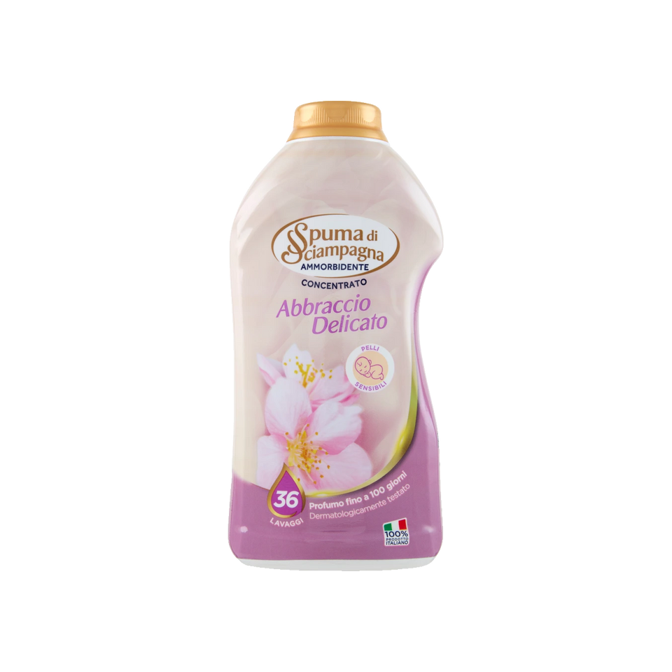 Spuma di Sciampagna Ammorbidente Concentrato Abbraccio Delicato 36 lavaggi 720 ml
