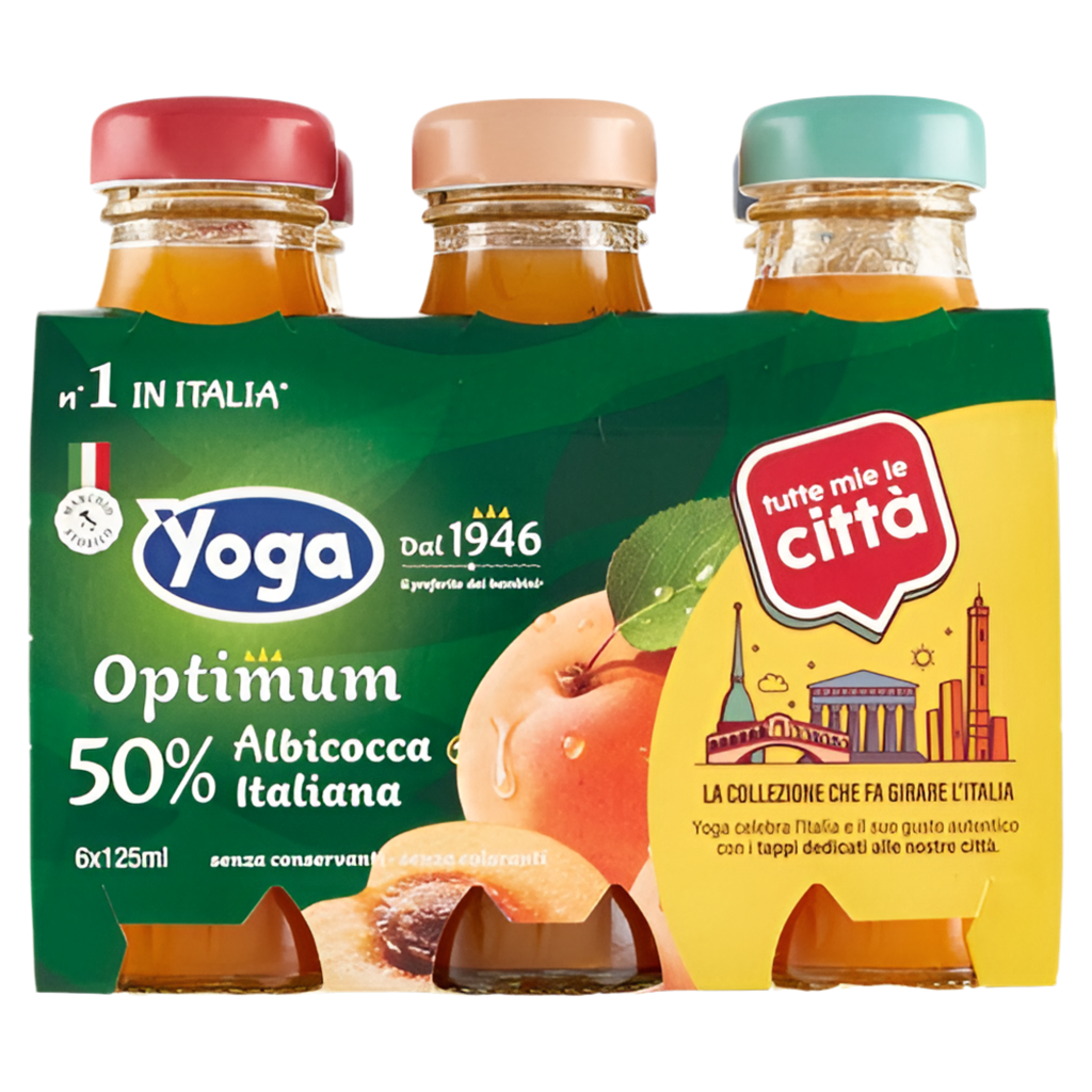 Yoga Optimum Succo di Albicocca 50% - 6x125ml