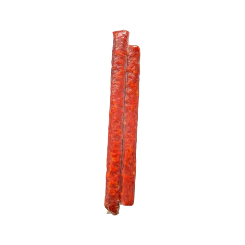 Corbisiero Salsiccia Stick Piccante 300 g, due stick di salsiccia rossa sottovuoto