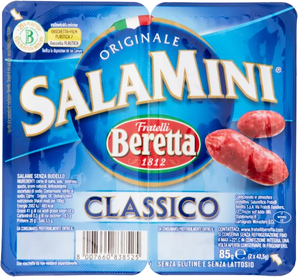 Beretta Salamini Classici 100 gr - Spesa da Antonio