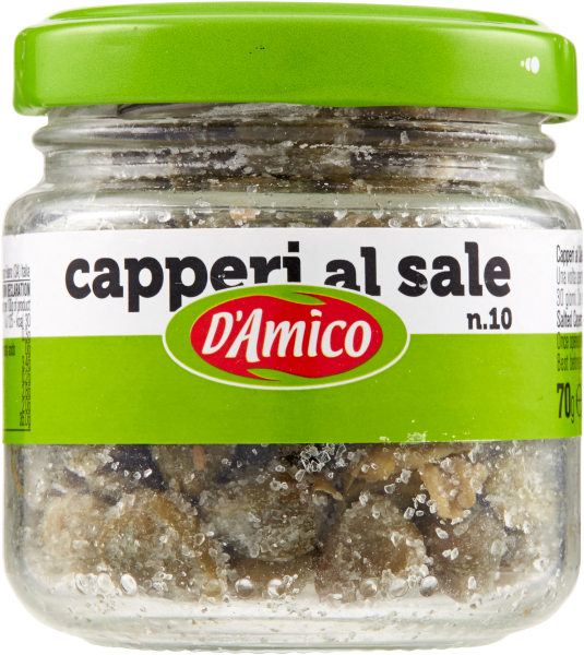 D'Amico Capperi al Sale 70 gr - Spesa da Antonio
