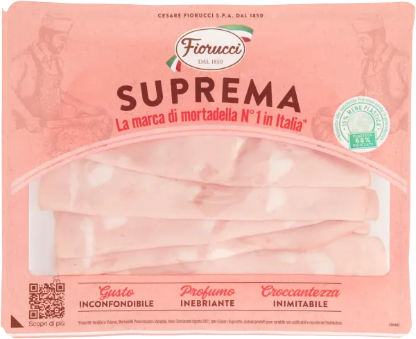 Fiorucci Mortadella Suprema 120 gr - Spesa da Antonio