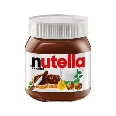 Ferrero Nutella 400 g, vasetto in vetro con crema alle nocciole e cacao