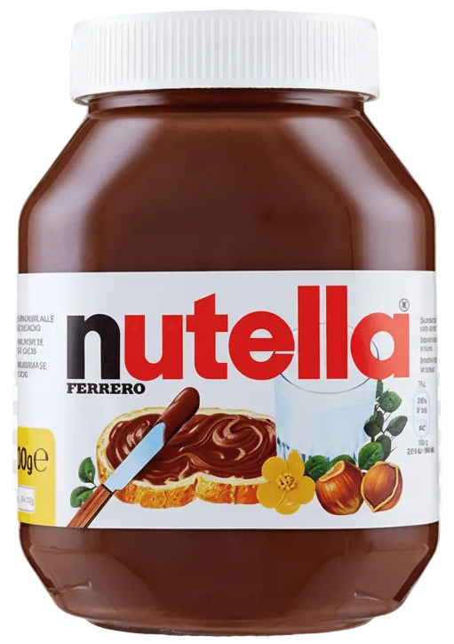Ferrero Nutella Italiaanse hazelnootpasta grote pot 950 g