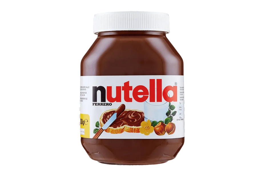 Barattolo di Nutella Ferrero italiana da 950 g