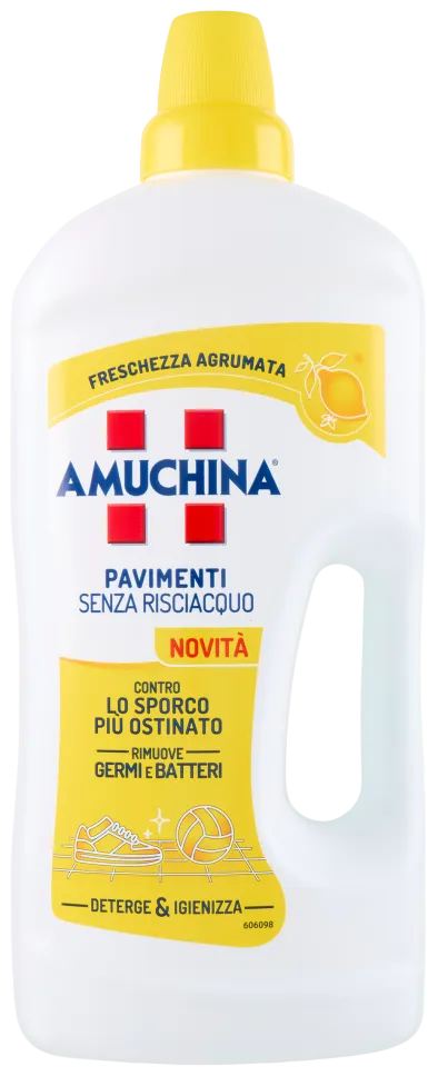 Amuchina Vloerreiniger Citrusfris Zonder Naspoelen 1,25 L