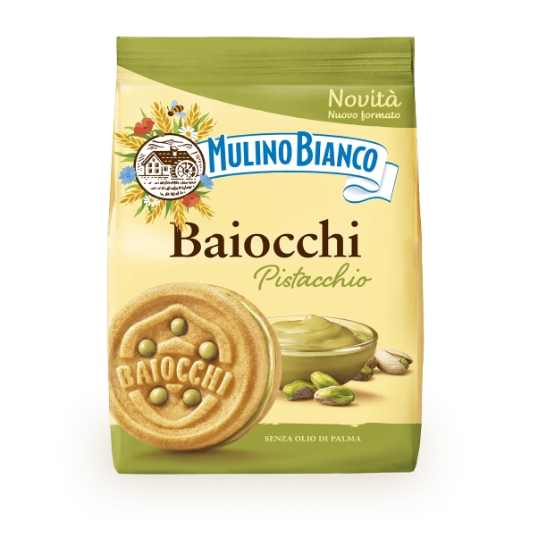 Mulino Bianco Baiocchi Pistacchio 240gr - Spesa da Antonio