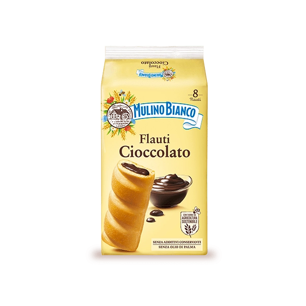 Mulino Bianco Flauti Cioccolato 8 x 280gr - Spesa da Antonio
