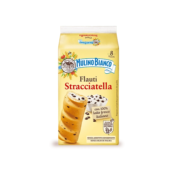 Mulino Bianco Flauti Stracciatella 8 x 280gr - Spesa da Antonio