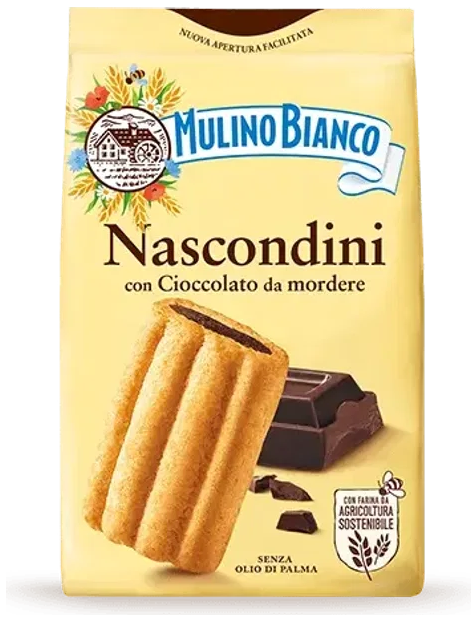 Mulino Bianco Nascondini con Cioccolato 330 g