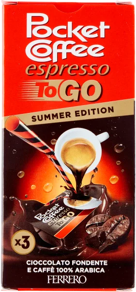 Pocket Coffee Espresso to Go 3X - 75 gr - Spesa da Antonio