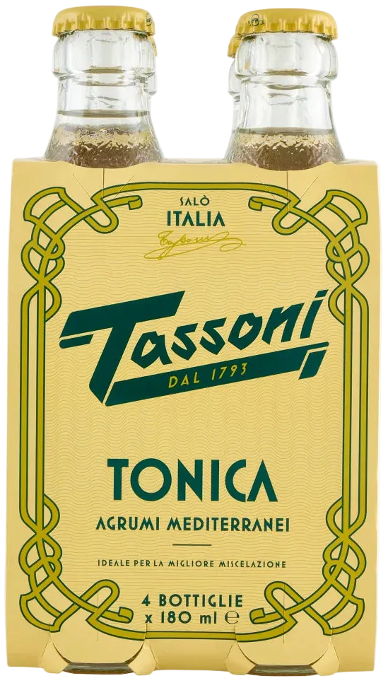 Tassoni Tonica Agrumi Mediterranei 4 x 180 ml