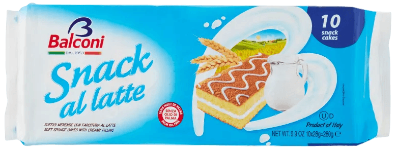 Balconi Snack al Latte 280 g