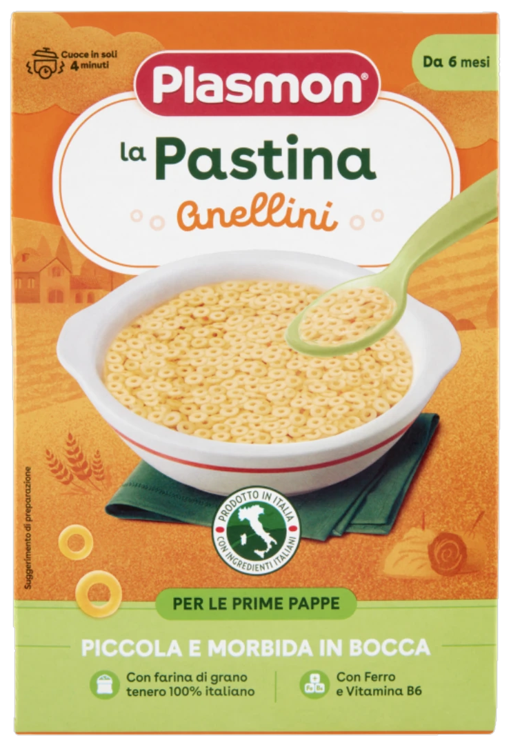 Plasmon Pastina Anellini babypasta 300 g