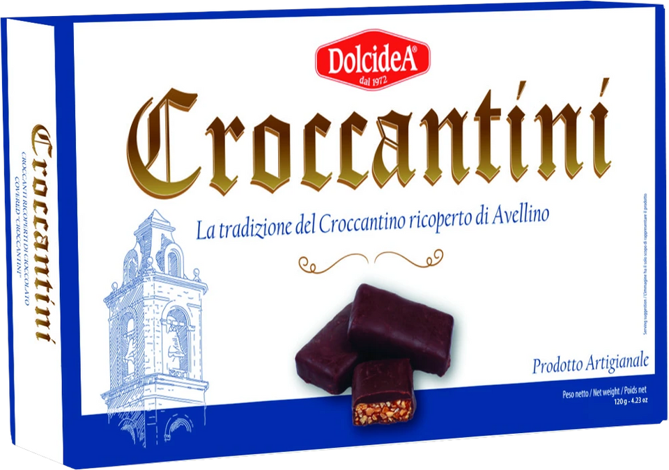 Dolcidea Croccantini met pure chocolade 120 g