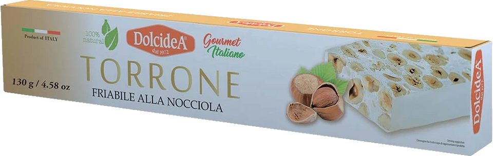 Dolcidea Torrone Friabile alla Nocciola krokante noga 130 g