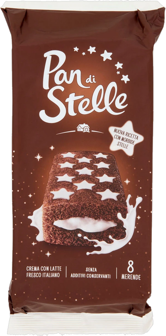 Mulino Bianco Pan di Stelle Merenda 8 cakejes 280 g