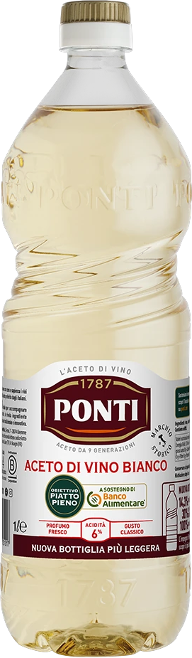 Ponti Aceto di Vino Bianco 1 L