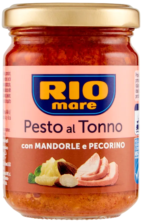 Pesto di tonno Rio Mare con mandorle e pecorino 130 g
