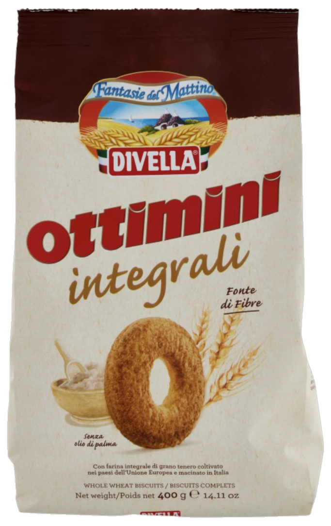 Divella Ottimini Integrali volkorenkoekjes 400 g