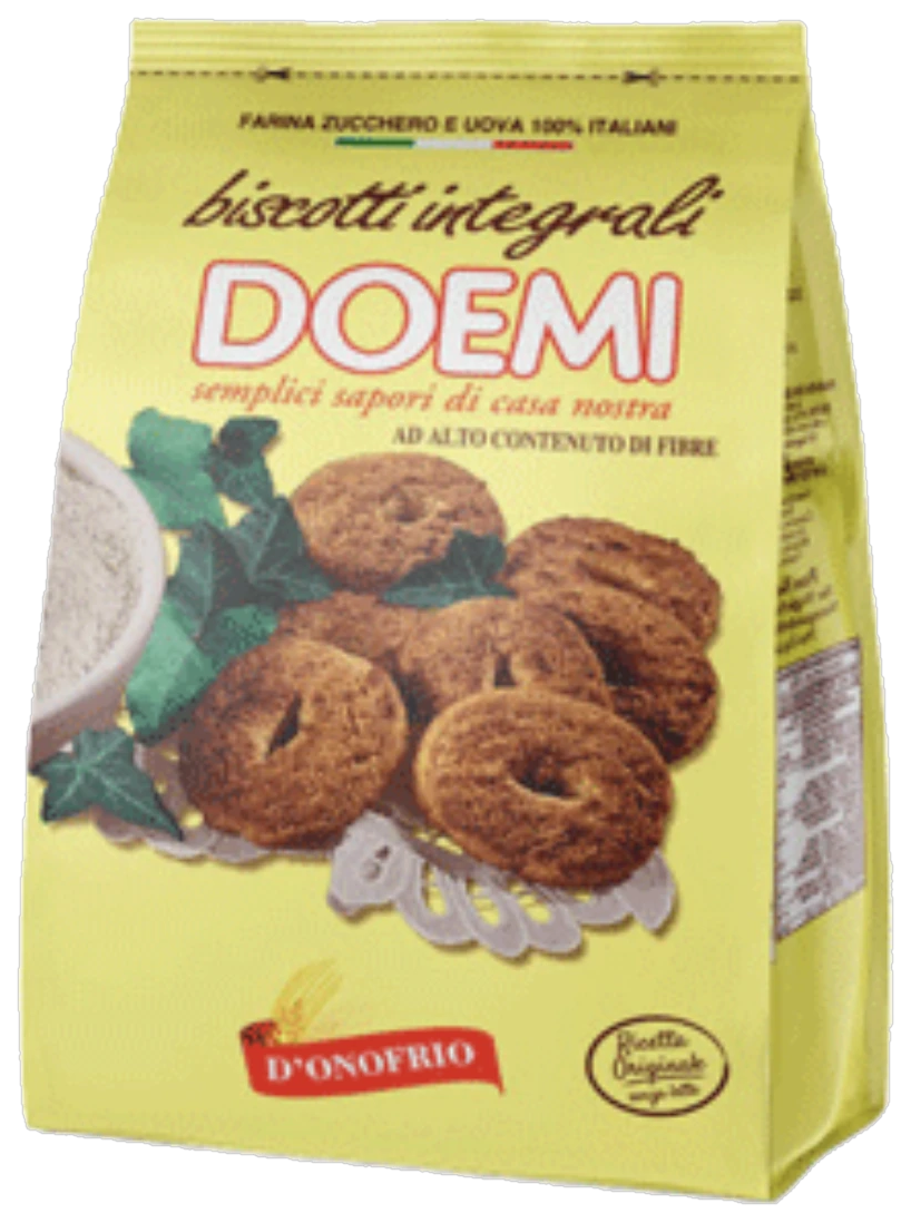 Doemi Biscotti Integrali volkorenkoekjes 500 g