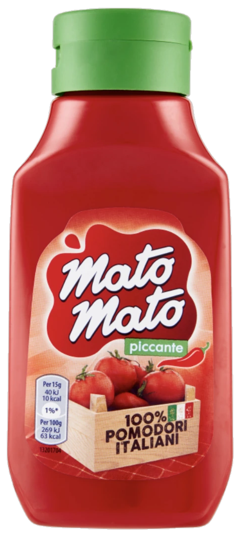 Kraft Mato Mato pittige ketchup knijpfles 390 g