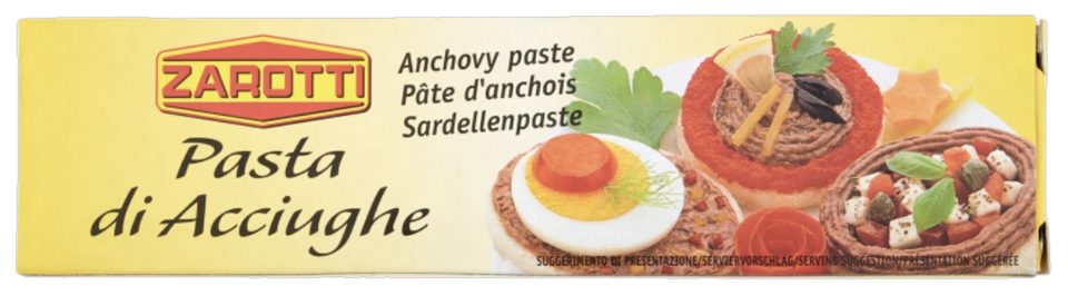 Zarotti Pasta di Acciughe ansjovispasta 60 g