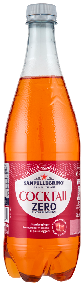 Sanpellegrino Cocktail Zero alcoholvrij aperitief fles 750 ml