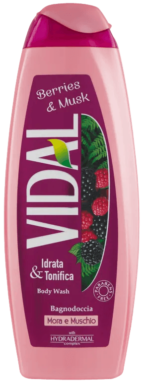 Vidal Bagnoschiuma Mora e Muschio 500 ml