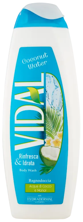 Vidal Bagnoschiuma Coconut Water 500 ml