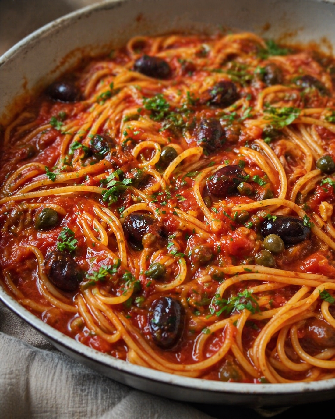 Spaghetti alla Puttanesca