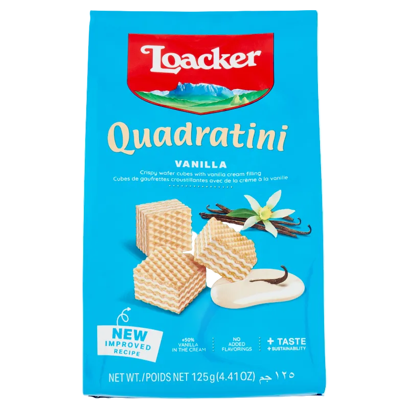 Loacker Quadratini Vanille 125 g