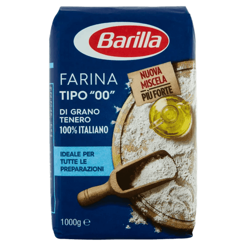 Barilla Farina di Grano Tenero Tipo 00 1 kg, pak fijngemalen tarwebloem