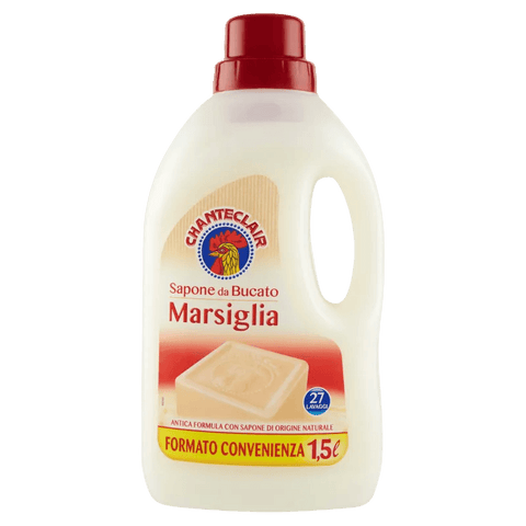 Chanteclair Sapone da Bucato Marsiglia 1,5 L, flacone di detergente liquido