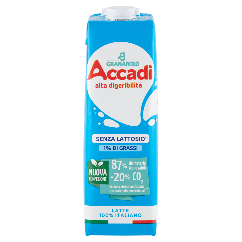 Granarolo Latte Accadì Parzialmente Scremato 1 L
