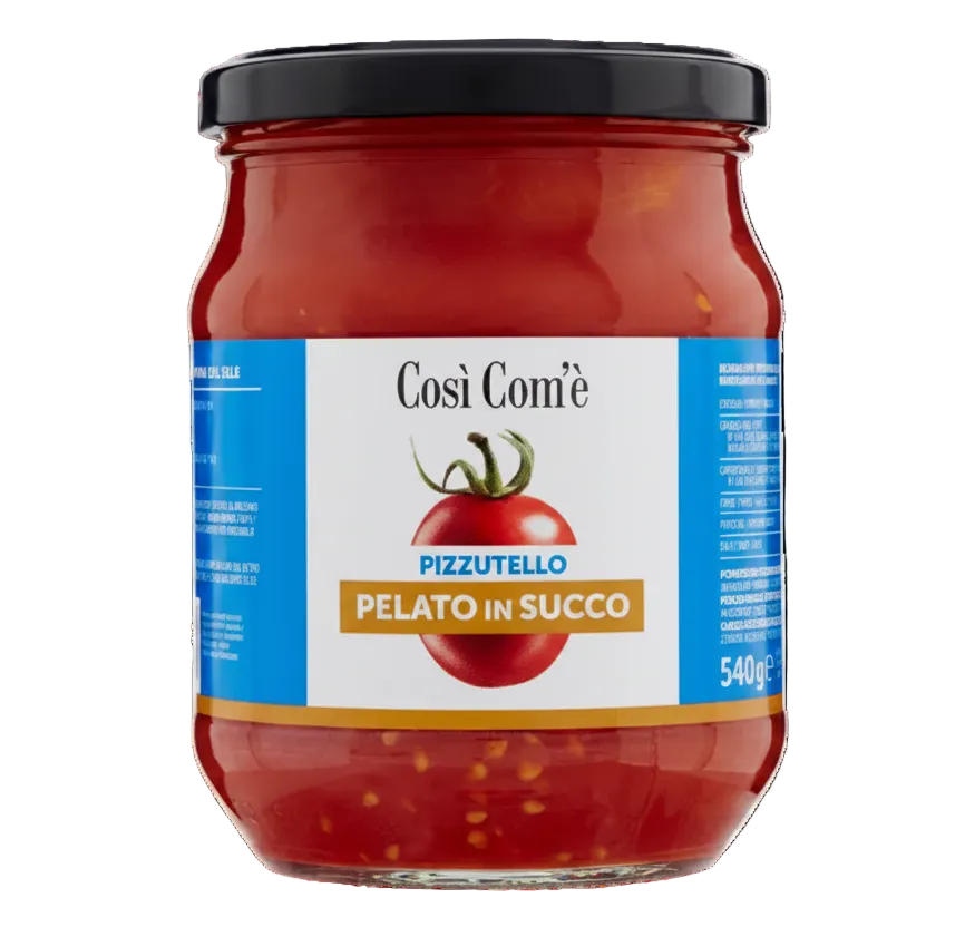 Così com'è Pizzutello Pelato in Succo 540 g