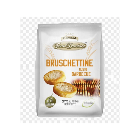 Forno Damiani Bruschettine gusto Barbecue 90 g, sacchetto linea Premium