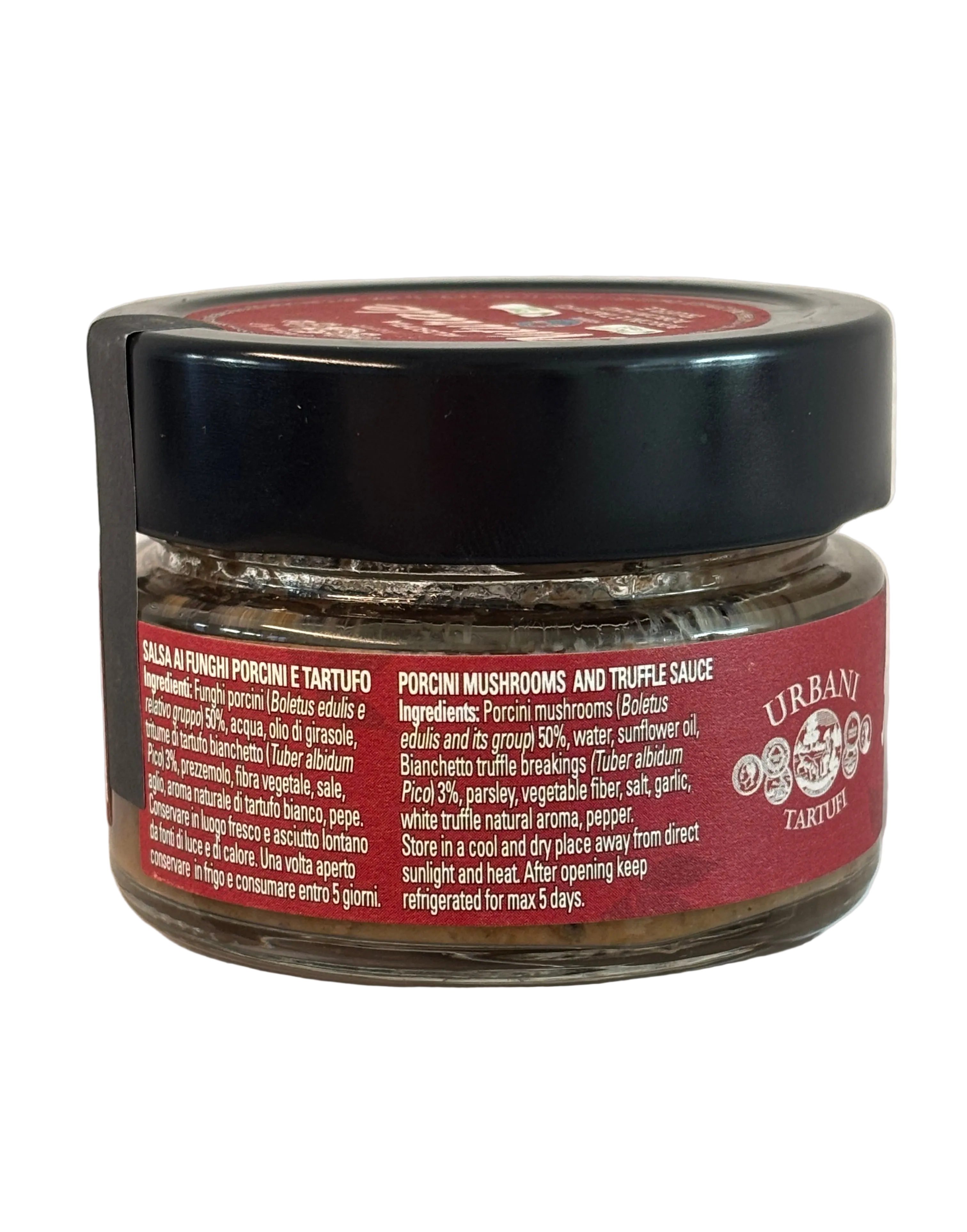 Urbani Tartufi - Salsa ai Funghi Porcini e Tartufo 80 gr - Urbani Tartufi