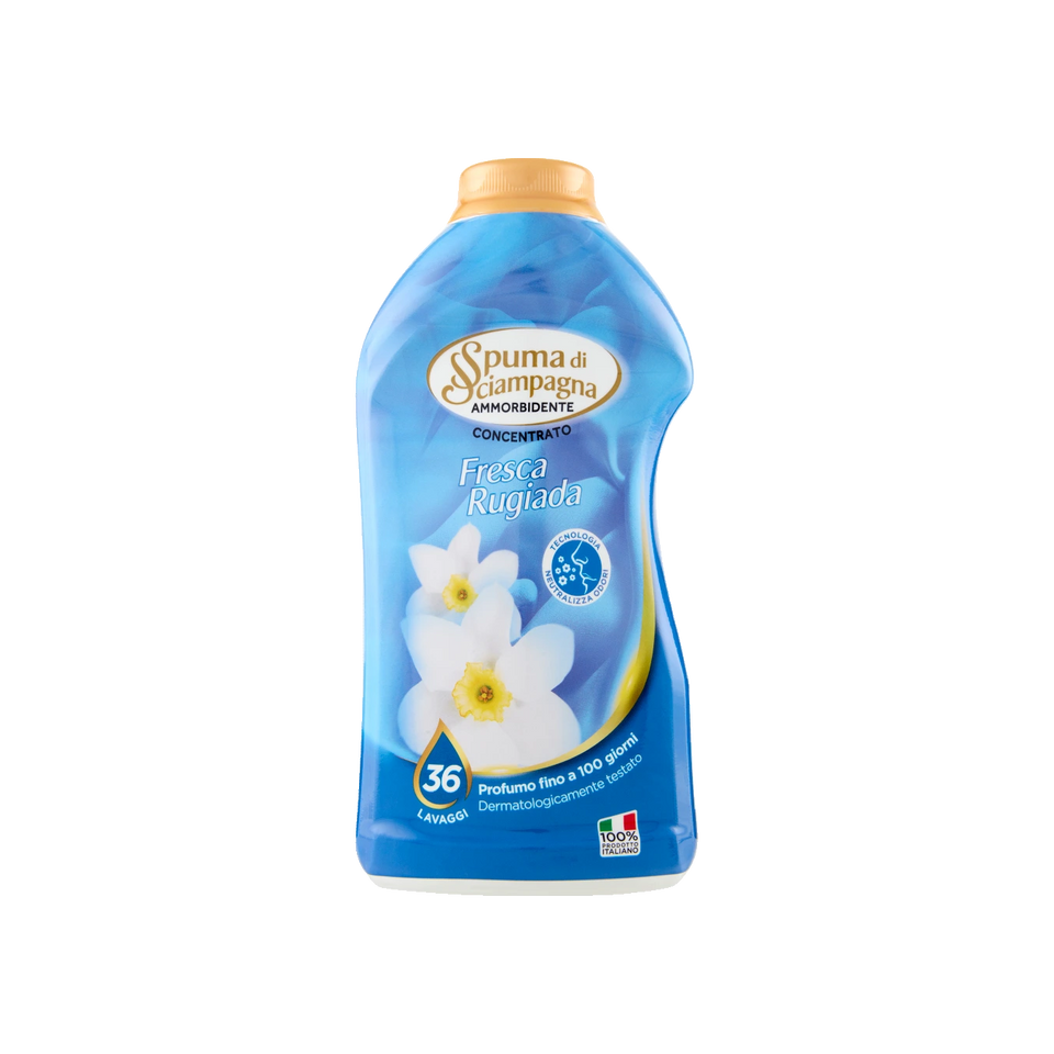 Spuma di Sciampagna Ammorbidente Concentrato Fresca Rugiada 36 lavaggi 720 ml