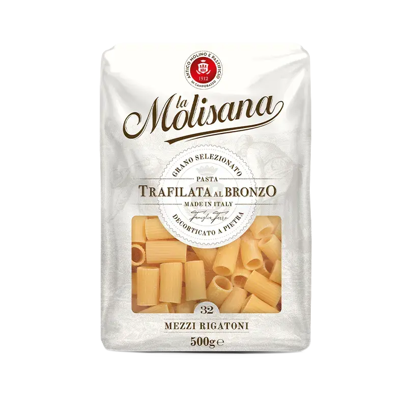 La Molisana Mezzi Rigatoni N°32 500g - Pasta - La Molisana