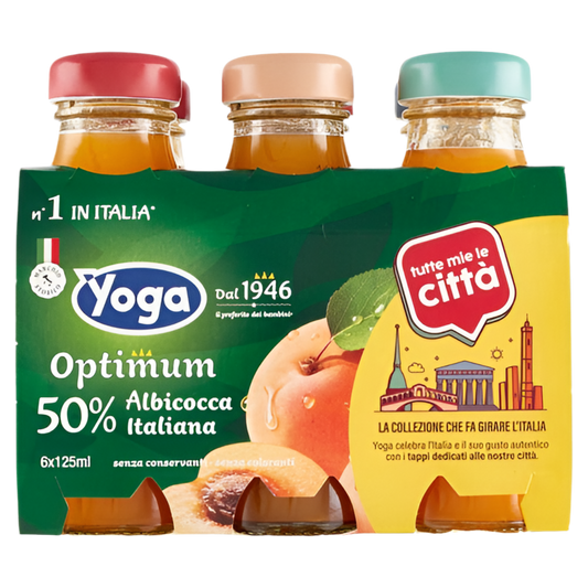 Yoga Optimum Succo di Albicocca 50% - 6x125ml