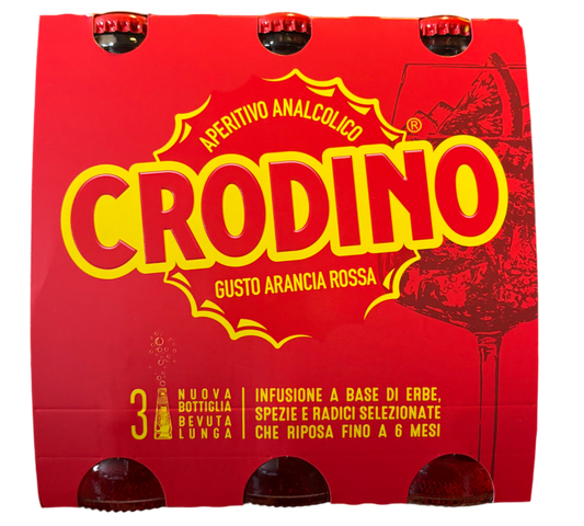 Crodino Arancia Rossa 17,5 cl x 3