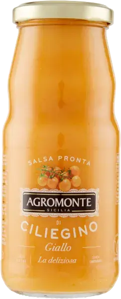 Agromonte Salsa pronta di Pomodorino Ciliegino Giallo 360 gr - Spesa da Antonio