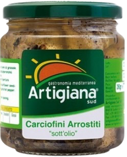 Artigiana Sud Carciofini Arrostiti sott'Olio 280 gr - Spesa da Antonio