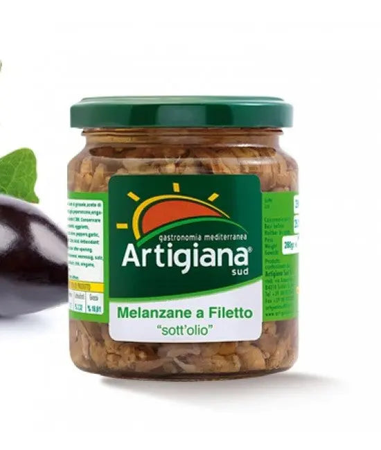 Artigiana Sud Melanzane a Filetto sott'Olio 280 gr - Spesa da Antonio