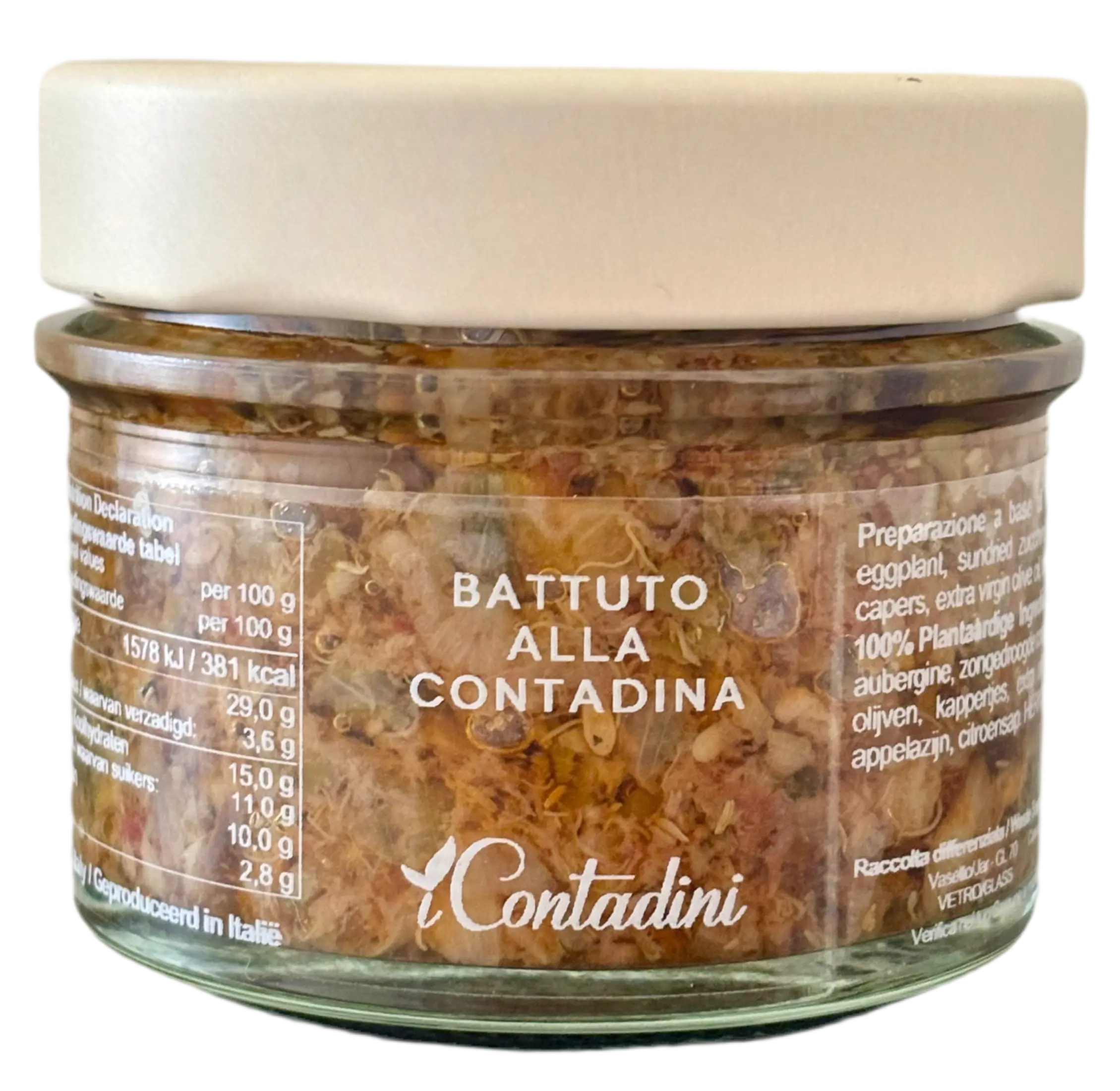 Battuto alla Contadina 100gr-Pesti e Sughi pronti-  I Contadini